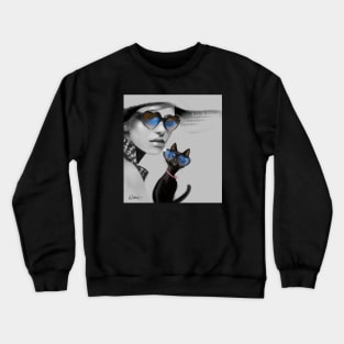 Fashion Girl #15 Crewneck Sweatshirt